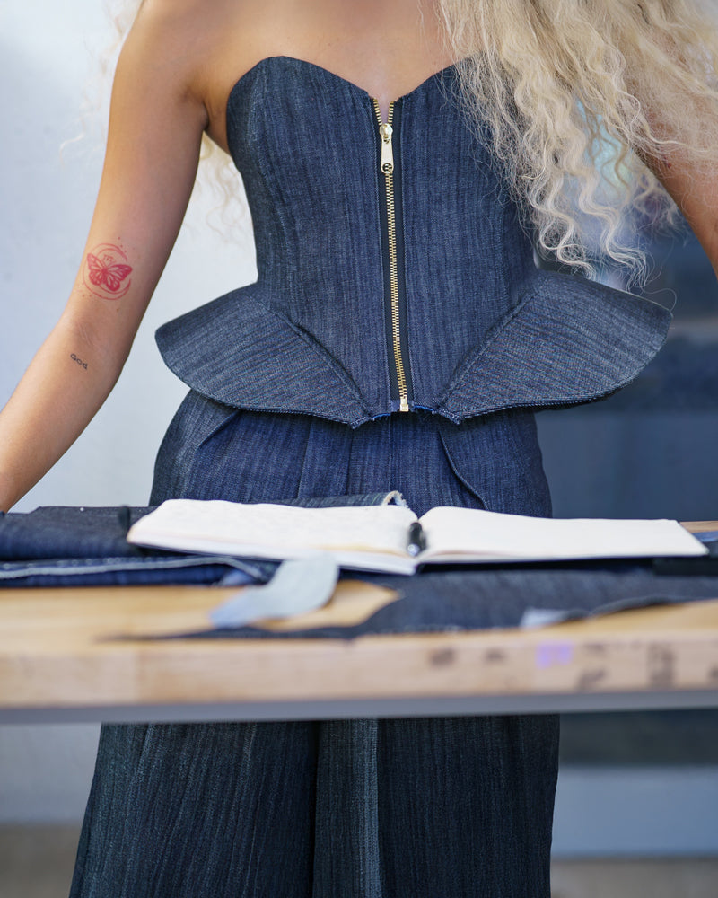 Crucible Denim Corset