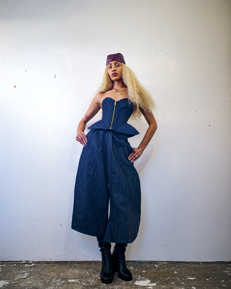 Crucible Denim Corset