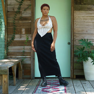Mud Cloth Triangle Top