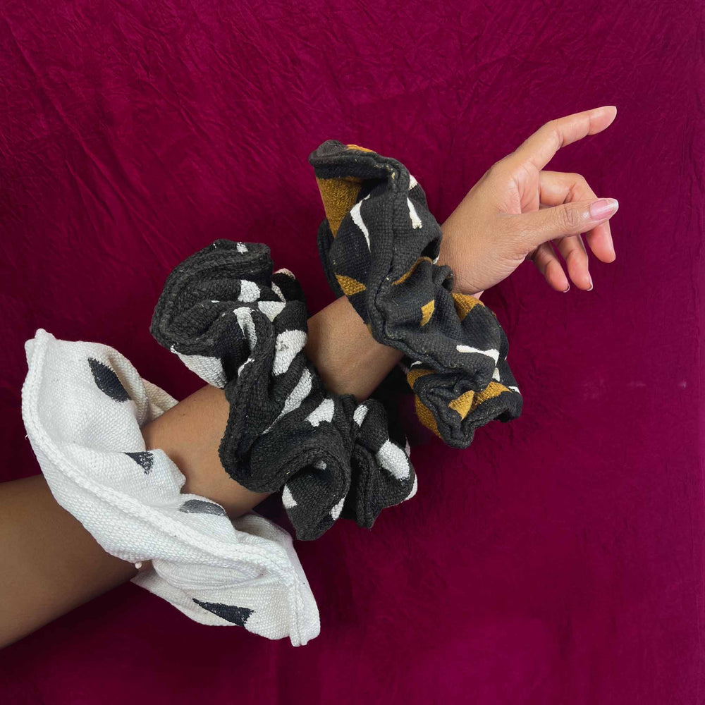 XL Mud Cloth Scrunchie - 3 Pack