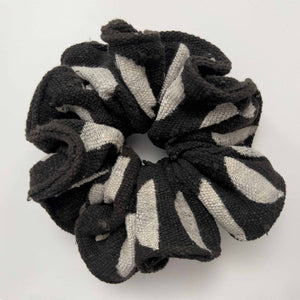 XL Mud Cloth Scrunchie - Brown