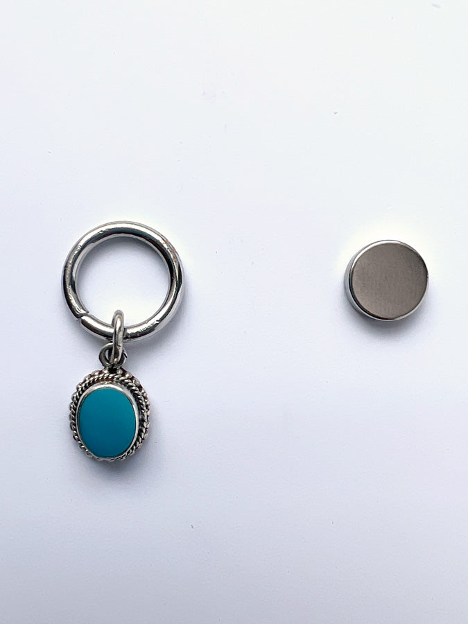 
            
                Load image into Gallery viewer, Arizona Turquoise Magnetic Charm
            
        