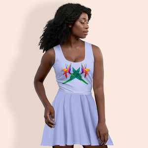 Bird Of Paradise Crop Tank, French Lilac