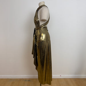 Zane Liquid Metal Dress