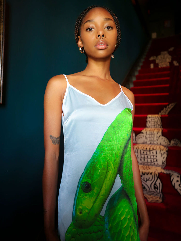 Mamba Silk Maxi Dress