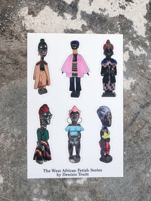 West-African Fetish Sticker Sheet