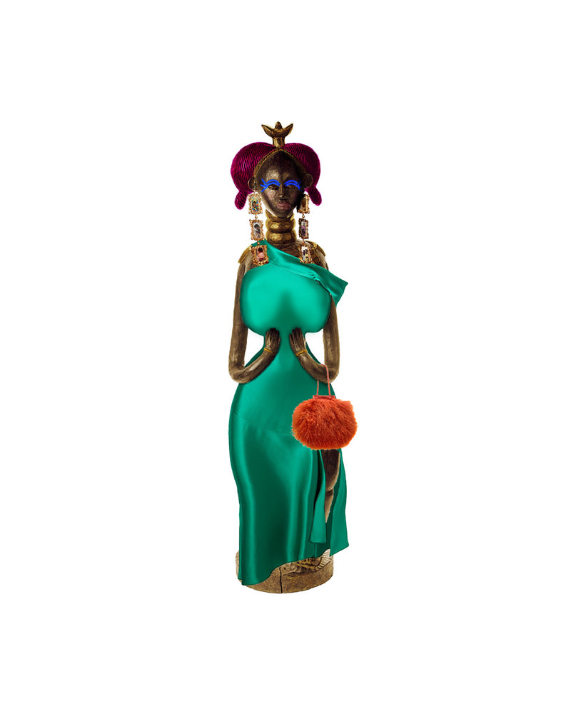 Mende Statuette with Headdress